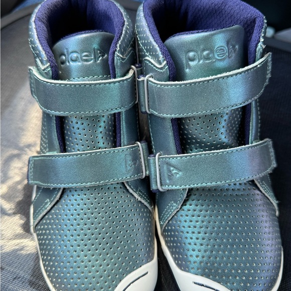 PLAE Kids Sneakers in Shiny Teal - Picture 1 of 5